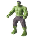 Brinquedos infantis de 17 cm, figuras de anime da Marvel, Homem-Aranha, Hulk, Homem de Ferro, desenho animado, brinquedo para crianças, boneca que brilha no escuro, hobby.
