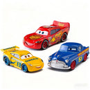 Caixa de presente com 12 peças de carros Disney Pixar, miniaturas de metal fundido do Relâmpago McQueen, brinquedo de caminhão do Tio Jackson para aniversário de menino.