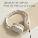 Fones de ouvido Bluetooth 5.3 para jogos, com modo duplo, sem fio, dobráveis, com redução de ruído, compatíveis com iPhone e Xiaomi.