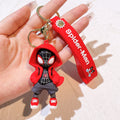 Chaveiro Marvel Homem-Aranha Boneco Fofo Widget Figuras de Ação Vingadores Homem de Ferro Capitão América Bolsa Chaveiro Widget Presentes de Aniversário