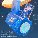 Máquina de Bolhas de Sabão Elétrica Automática com 10 Furos, Ideal para Crianças em Idade Pré-Escolar e Presentes para Jardim de Infância (Sem Pilhas ou Água para Bolhas)