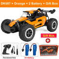 Remote Control Car RC Drift Racing 1:16 Vehicle Off Road Alloy 2.4G Radio High-Speed Trucks With LED Light Climbing Gift Kid Toy