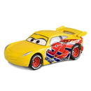 Carro da Disney Pixar 3 Relâmpago McQueen Mater Jackson Torm Ramirez Miniatura de Metal Liga de Alumínio para Meninoss Toy Chritma Gifts