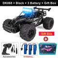 Remote Control Car RC Drift Racing 1:16 Vehicle Off Road Alloy 2.4G Radio High-Speed Trucks With LED Light Climbing Gift Kid Toy