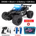 Remote Control Car RC Drift Racing 1:16 Vehicle Off Road Alloy 2.4G Radio High-Speed Trucks With LED Light Climbing Gift Kid Toy