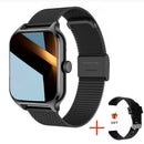 Relógio Inteligente 2025 com Tela Colorida de 2,01 Polegadas, Compatível com Android e iOS, Bluetooth para Atender Chamadas, Rastreador de Atividades Físicas, Feminino e Masculino.