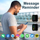 Relógio Inteligente 2025 com Tela Colorida de 2,01 Polegadas, Compatível com Android e iOS, Bluetooth para Atender Chamadas, Rastreador de Atividades Físicas, Feminino e Masculino.