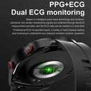 Relógio Inteligente Série GT para Homens e Mulheres com Tela HD, Bluetooth, Chamadas, GPS, Monitoramento Cardíaco, Resistente à Água IP68 - Lançamento 2024